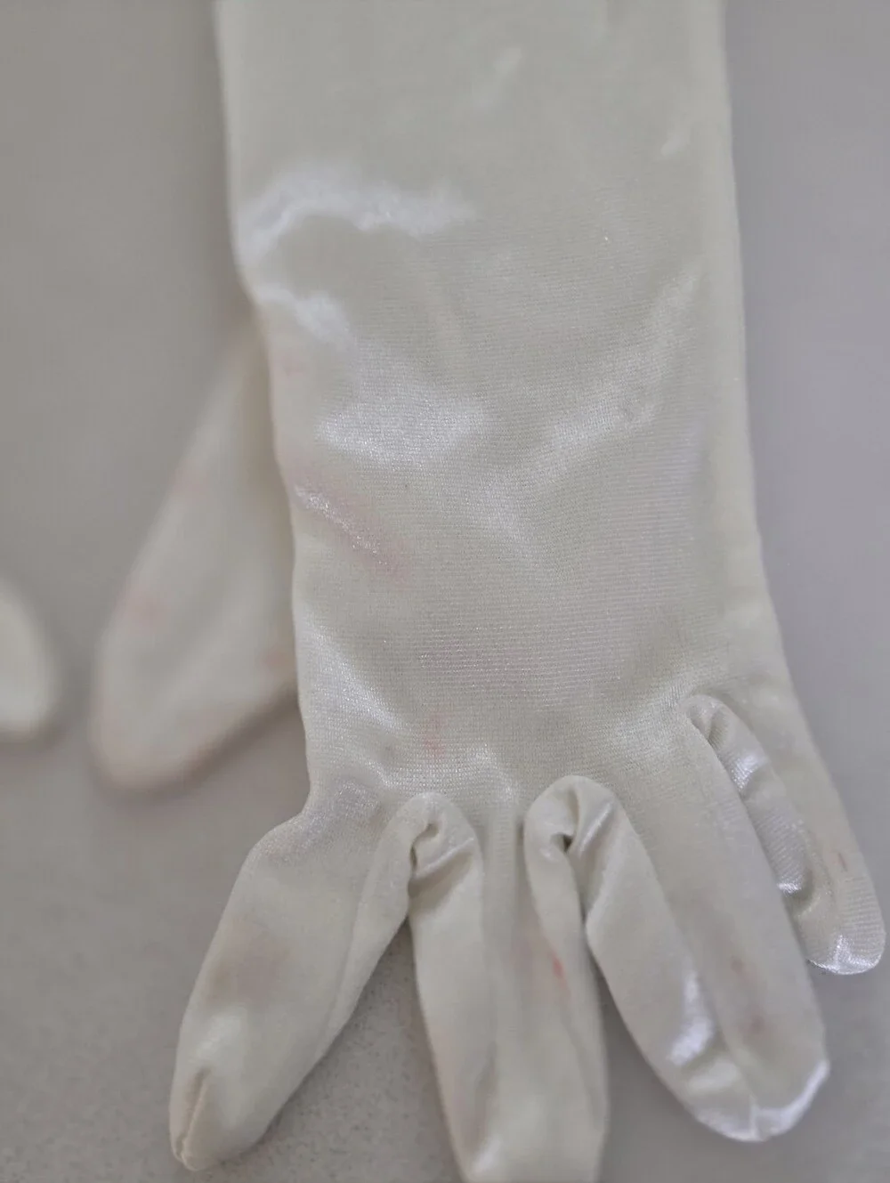 Vintage 2004 Disney Belle Princess Ball Costume Dress Shoes Tiara Gloves Sz. 4/5